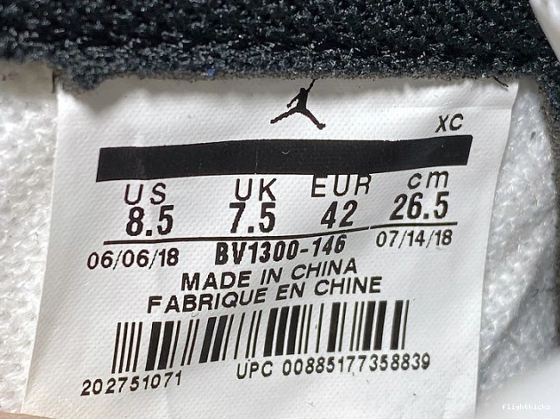 Air OG High 1 BV1300-146 Retro Union Jordan x 0905